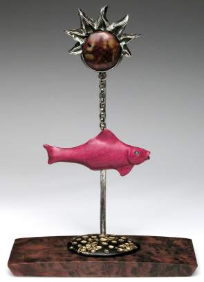 Fish sculpture