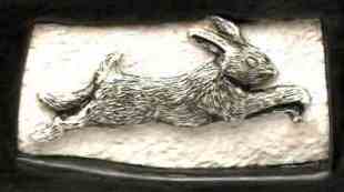bone rabbit relief