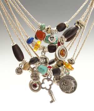 Charm necklaces