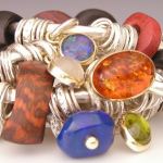 Silver bangles