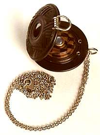 pendant containing earrings